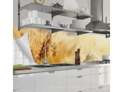 Myspotti Küchenrückwandfolie Korn Selbstklebend 280 cm x 60 cm