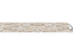 Myspotti Küchenrückwandfolie Bruchsteinwand Beige Selbstklebend 450 cm x 60 cm