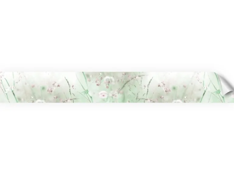 Myspotti Küchenrückwandfolie Wildblumen Selbstklebend 450 cm x 60 cm
