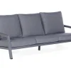Natur24 Lounge-Sofa Empire Aluminium Polyester Wetterfest Inklusive Kissen Gartenmöbel