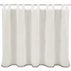 Neusser Collection Schlaufenpanneau Fernanda 75 cm x 140 cm Weiß-Anthrazit