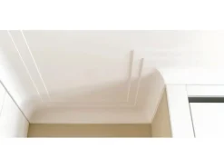 NOEL & MARQUET NMC AD22 ARSTYL Eckleiste Zierleiste Stuckleiste für Indirekte Beleuchtung 2 m 200 cm x 10 cm x 22,5 cm Weiß