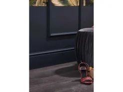 NOEL & MARQUET NMC FL17 WALLSTYL Sockelleiste Zierleiste Stuckleiste 2 m 200 cm x 1,8 cm x 17 cm Weiß