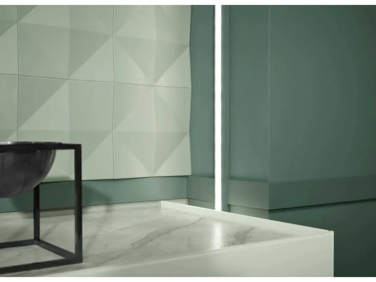 NOEL & MARQUET NMC FL10 WALLSTYL Sockelleiste Zierleiste Stuckleiste 2 m 200 cm x 0,8 cm x 5 cm Weiß