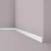 NOEL & MARQUET NMC FT1F WALLSTYL Sockelleiste Zierleiste Wandleiste Friesleiste 2 m 200 cm x 1,3 cm x 3,8 cm Weiß