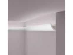 NOEL & MARQUET NMC IL1 ARSTYL Eckleiste Zierleiste Stuckleiste für Indirekte Beleuchtung 2 m 200 cm x 5 cm x 7 cm Weiß