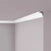 NOEL & MARQUET NMC WT5 WALLSTYL Eckleiste Zierleiste Stuckleiste 2 m 200 cm x 5,2 cm x 5,2 cm Weiß