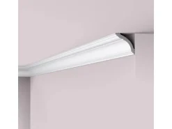 NOEL & MARQUET NMC WT15 WALLSTYL Eckleiste Deckenleiste Zierleiste Stuckleiste 2 m 200 cm x 7 cm x 7 cm Weiß