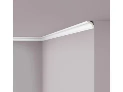 NOEL & MARQUET NMC Z1250 ARSTYL Eckleiste Zierleiste Stuckleiste 2 m 200 cm x 3,5 cm x 3,5 cm Weiß