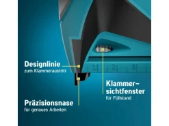 Novus Tools Elektrotacker J-151 Premium-Tacker für Folien & Zierleisten 031-0361