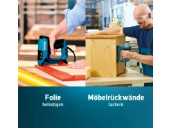 Novus Tools Elektrotacker J-151 Premium-Tacker für Folien & Zierleisten 031-0361