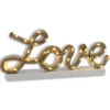 Näve LED-Deko-Tischleuchte Love Natur 20 cm x 45 cm x 5 cm