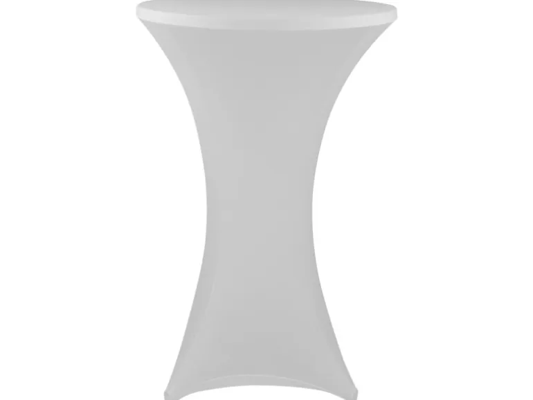 NYVI Stehtischhusse 70-75 x 110-120 cm Weiß