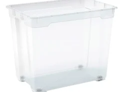 OBI Allzweckbox Santos XXL 47 cm x 38 cm x 56,5 cm 78 l Transparent