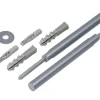 OBI Befestigungs-Pin Grau 1 cm x 1 cm x 8 cm