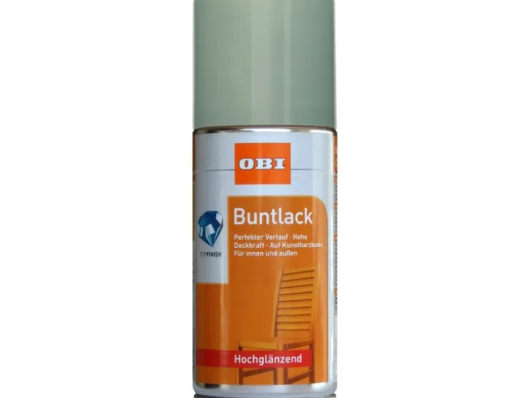 OBI Buntlack Spray LH Salbeigrün hochglänzend 150 ml