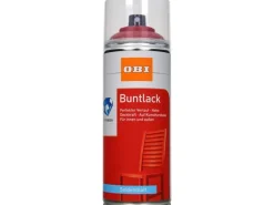 OBI Buntlack Spray LH Tiefrot seidenmatt 400 ml