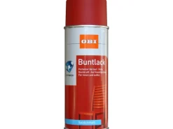 OBI Buntlack Spray RAL 3000 Feuerrot seidenmatt 400 ml