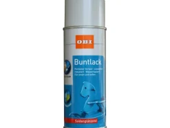 OBI Buntlack Spray RAL 7035 Lichtgrau seidenglänzend wv 400 ml