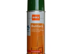 OBI Buntlack Spray RAL 6002 Laubgrün hochglänzend 400 ml