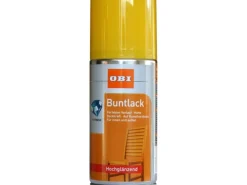 OBI Buntlack Spray RAL 1021 Rapsgelb hochglänzend 150 ml