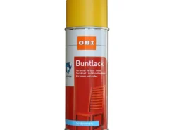 OBI Buntlack Spray RAL 1023 Verkehrsgelb seidenmatt 400 ml
