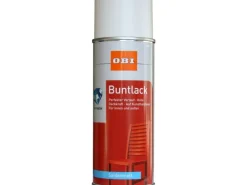 OBI Buntlack Spray RAL 9016 Verkehrsweiß seidenmatt 400 ml