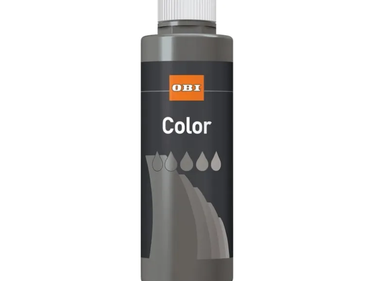 OBI Color Voll- und Abtönfarbe Anthrazit matt 500 ml