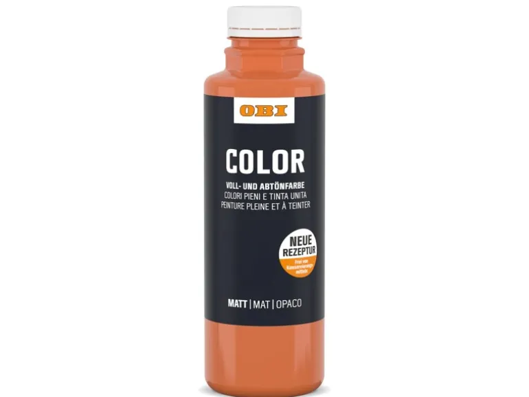 OBI Color Voll- und Abtönfarbe 500 ml Terracotta