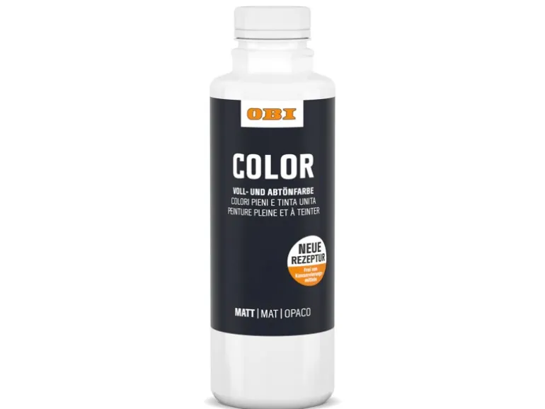OBI Color Voll- und Abtönfarbe 500 ml Weiß
