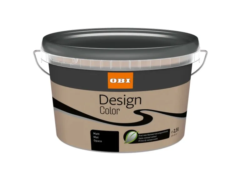 OBI Design Color matt Trüffel 2,5 l