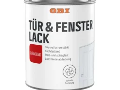 OBI Fenster- und Türenlack Weiß glänzend 2 l