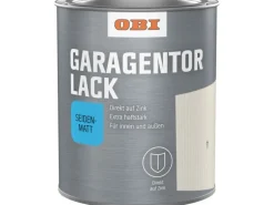 OBI Garagentorlack Weiß seidenmatt 750 ml
