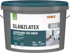 OBI Glanzlatex Weiß glänzend 10 l