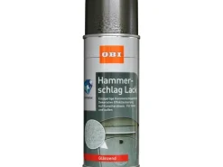 OBI Hammerschlag Lack Spray Anthrazit glänzend 400 ml