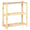 OBI Holz-Schraubregal 91 cm x 85 cm x 40 cm