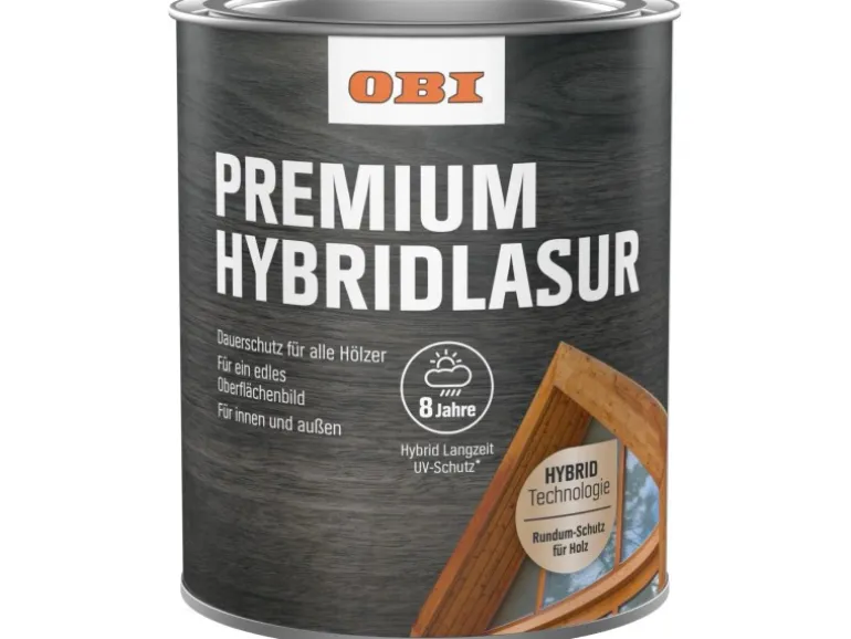 OBI Hybridlasur Premium Kastanie 375 ml