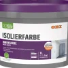 OBI Isolierfarbe Konservierungsmittelfrei Weiß-Matt 1 l