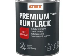 OBI Premium Buntlack Tribrid Cremeweiß hochglänzend 750 ml