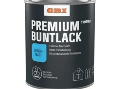 OBI Premium Buntlack Tribrid Cremeweiß seidenmatt 2 l