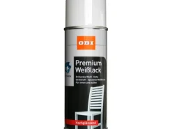 OBI Premium Weißlack Spray hochglänzend 400 ml
