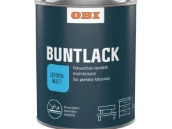 OBI PU Buntlack Silbergrau seidenmatt 375 ml