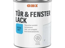 OBI PU Fenster- und Türenlack Anthrazitgrau Seidenmatt 2 l