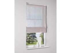 OBI Raffrollo Leinen Fabiona 60 cm x 170 cm Beige