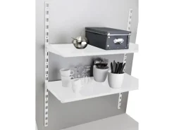 OBI Stahlfachboden 80 cm x 40 cm Weiß 2 Stück