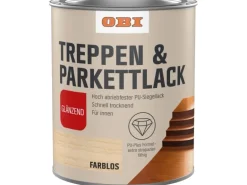 OBI Treppen- und Parkettversiegelung Transparent glänzend 2,5 l
