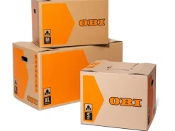 OBI Umzugskarton S 50 l 30 kg 42 cm x 35 cm x 33 cm