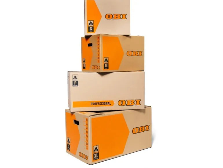 OBI Umzugskarton S 50 l 30 kg 42 cm x 35 cm x 33 cm