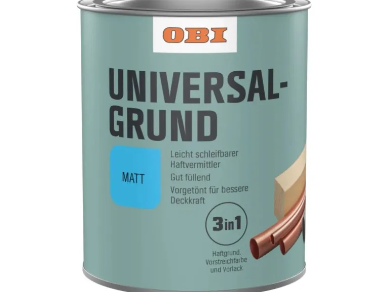 OBI Universalgrund Weiß matt 750 ml