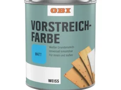 OBI Vorstreichfarbe Weiß matt 750 ml